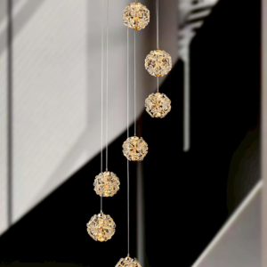Modern Crystal Stair Lights 04