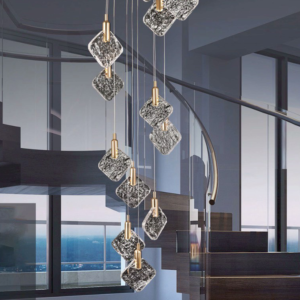 Modern Crystal Stair Lights 05