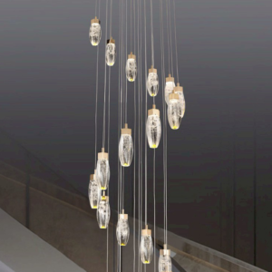 Modern Crystal Stair Lights 09