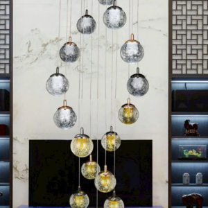 Modern Crystal Stair Lights 10