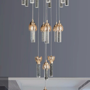 Modern Crystal Stair Lights 13